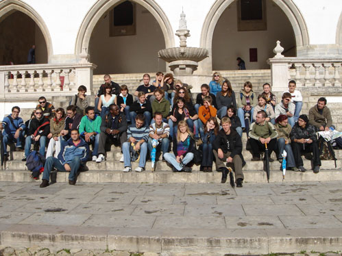 Estudantes de Erasmus da UBI em Sintra