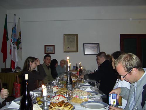 The Christmas dinner had many Polish dishes.