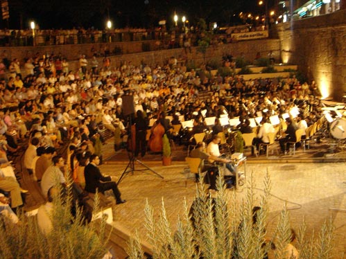 O concerto de encerramento decorreu no Anfiteatro Martir in Colo