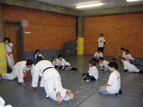 As aulas de judo decorrem no Vitria de Santo Antnio