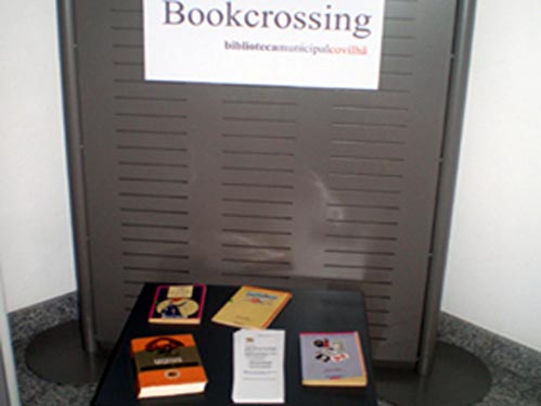 Bookcrossing na  biblioteca municipal da Covilh