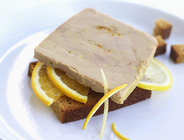O foie-gras  considerado uma iguaria da culinria francesa.