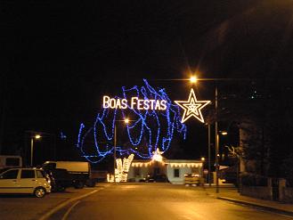 As iluminaoes de Natal em Armamar