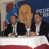 Pedro Farromba (à esquerda), junto do seu mandatário para o associativismo