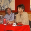 João Rebocho Pais e Manuel da Silva Ramos no "Café Literário"