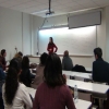 Ana Rita Ferreira concentrou as atenções dos mais de trinta alunos que participaram nesta sessão do workshop