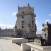 Torre de Belém e sua miniatura: atrações de Lisboa