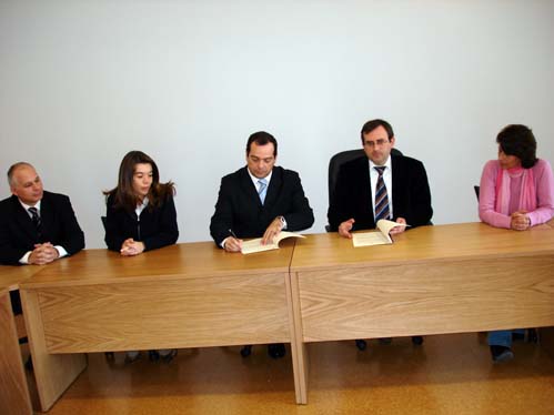 O rptocolo foi assinado entre a FCS e a cooperativa Farbeiras