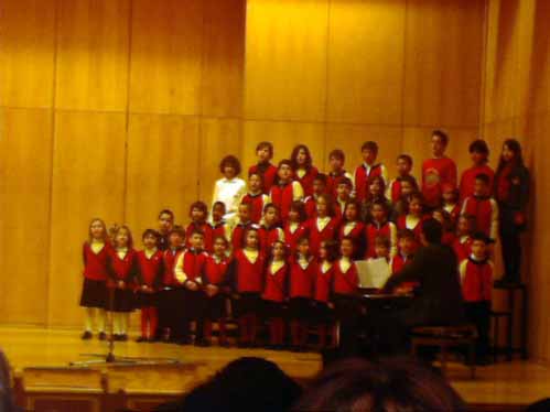 O alunos do Conservatrio da Covilh actuaram num concerto de Pscoa