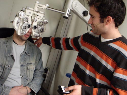 Uma empresa espanhola esteve na UBI a recrutar alunos de Optometria