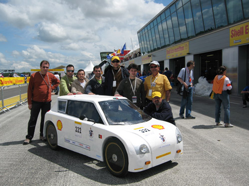 O concept car da UBI participou em mais uma Eco Marathon