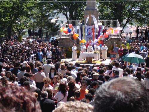 O Santurio de Nossa Senhora da Conceio voltou a acolher a cerimnia (foto de arquivo)