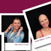 O conjunto de imagens retrata mulheres vítima de cancro
