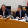 Carlos Martins (à esquerda) com Vítor Pereira, numa das reuniões do executivo municipal
