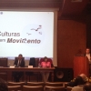 José Luis Garcia apresentando o tema "Cultura e digitalização na sociedade da informação"