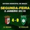 Sporting de Braga "vingou" a eliminação da Taça de Portugal